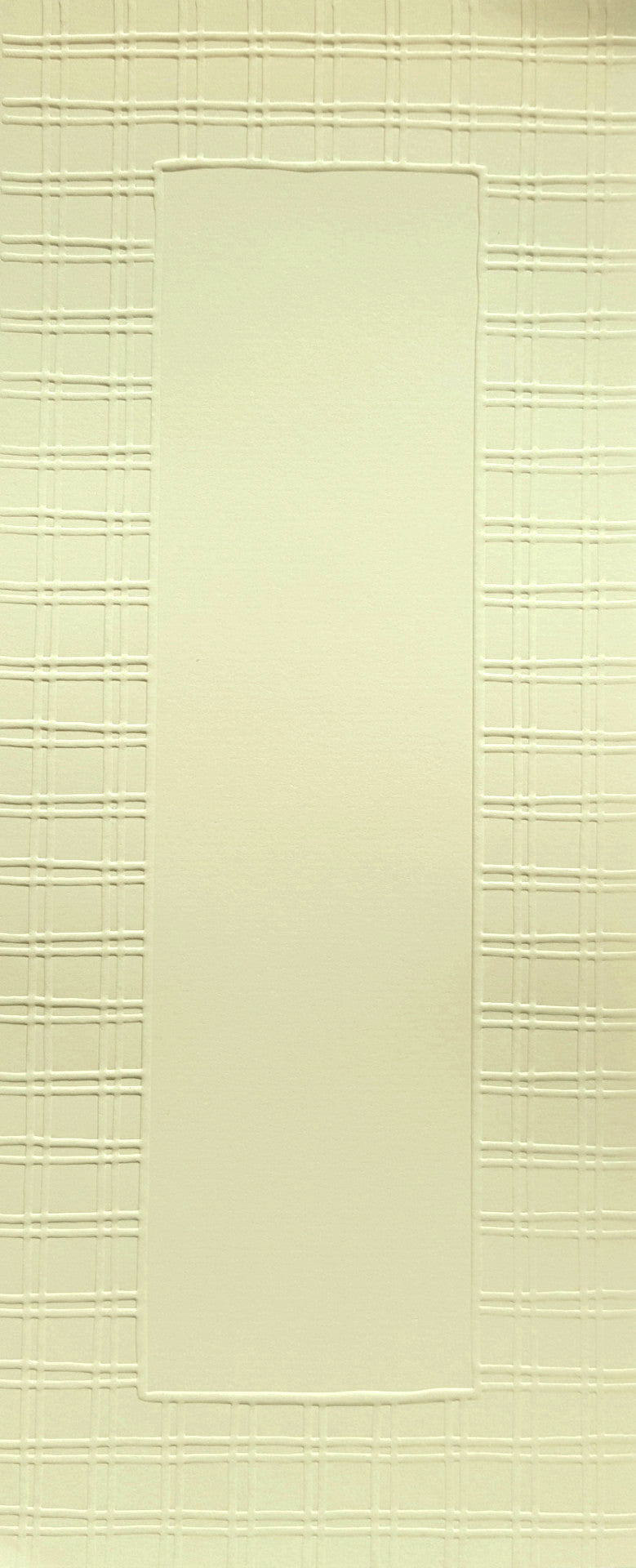 Lengthy Notes - Plaid Cream Notecards