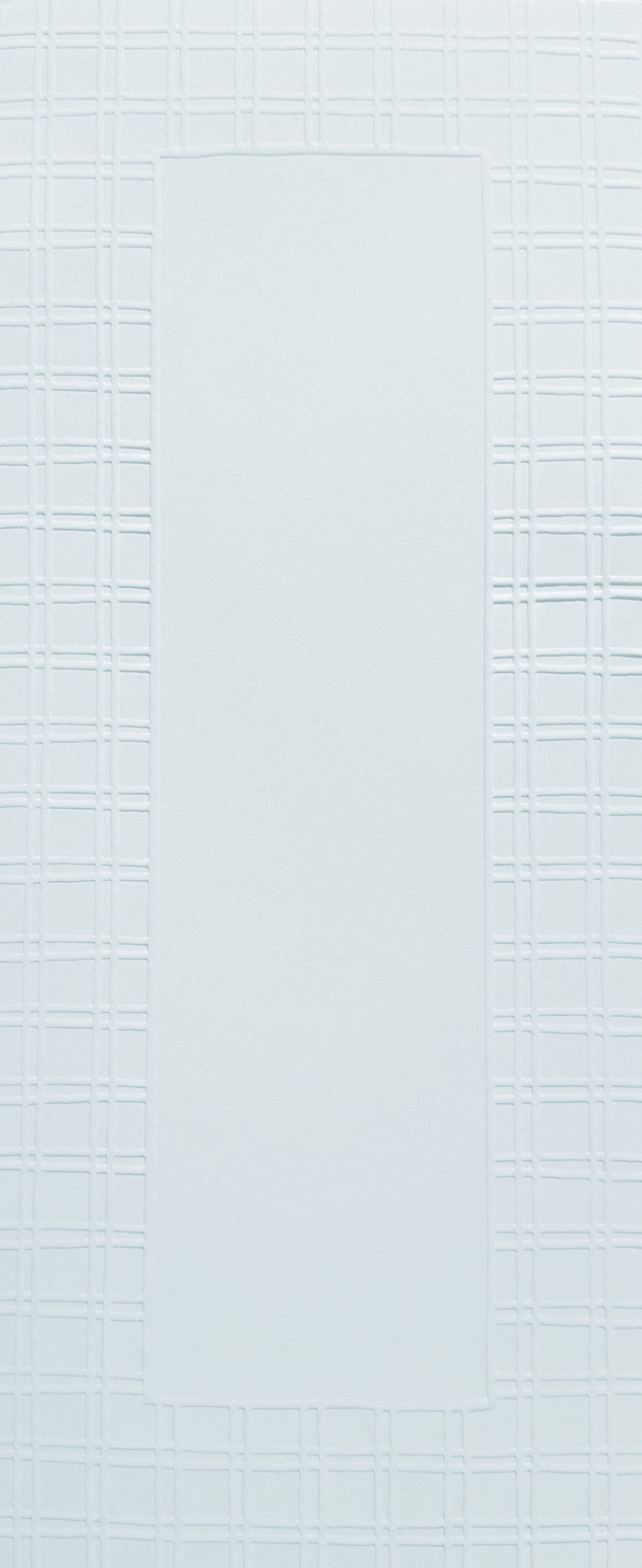 Lengthy Notes - Plaid White Notecards