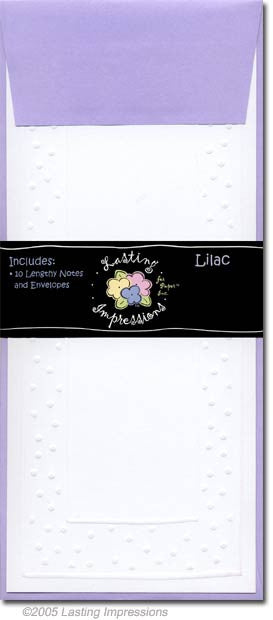 LENGTHY NOTES - LILAC