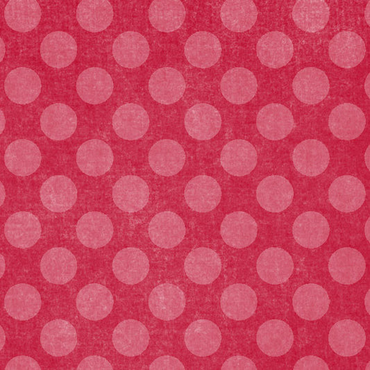 LBRCD8 - Ladybug Red Chalky Dots 8 1/2 x 11 - One Sheet