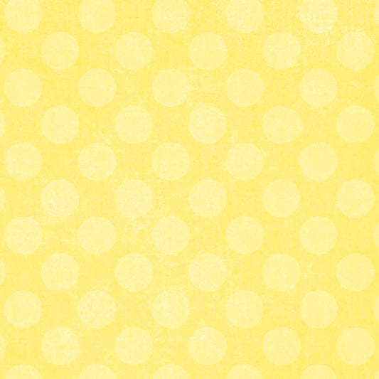 LYCD8 - Lemonade Yellow Chalky Dots 8 1/2 x 11 - One Sheet