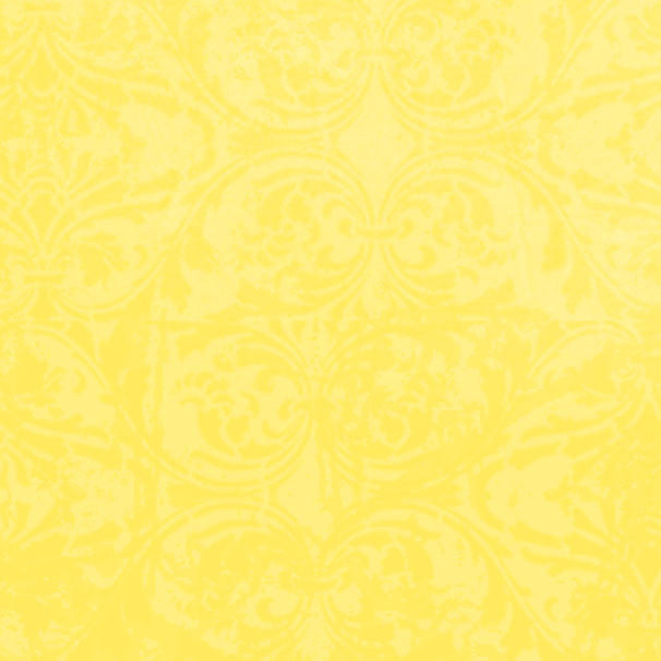 LYDM8 - Lemonade Yellow Damask 8 1/2 x 11 - One Sheet