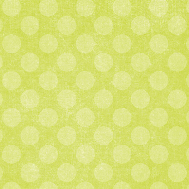 *LFCD8 - Lime Fizz Chalky Dots 8 1/2 x 11 - One Sheet