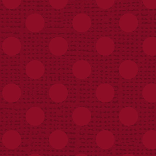 LPDBC - Linen Polka Dots Black Cherry