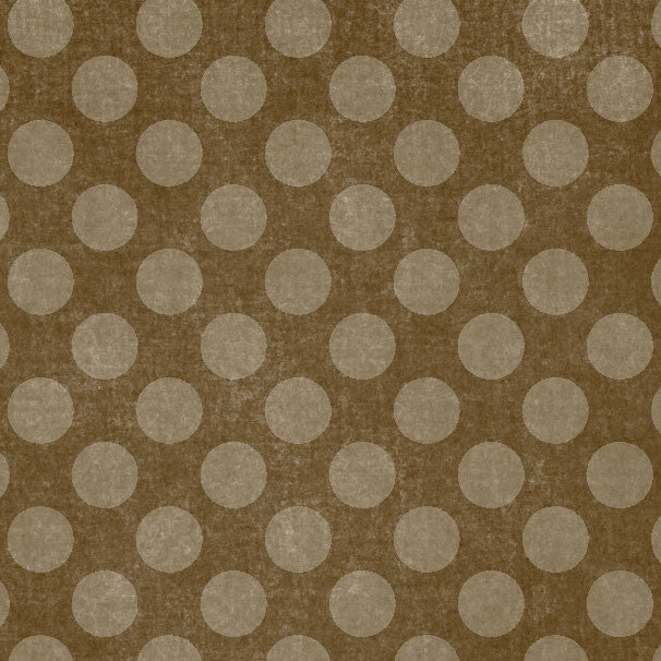 MPBCD8 - Mud Pie Brown Chalky Dots 8 1/2 x 11 - One Sheet