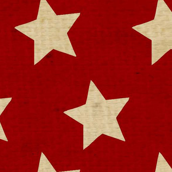 OGRTSS8 - Old Glory Red Tea Stained Stars