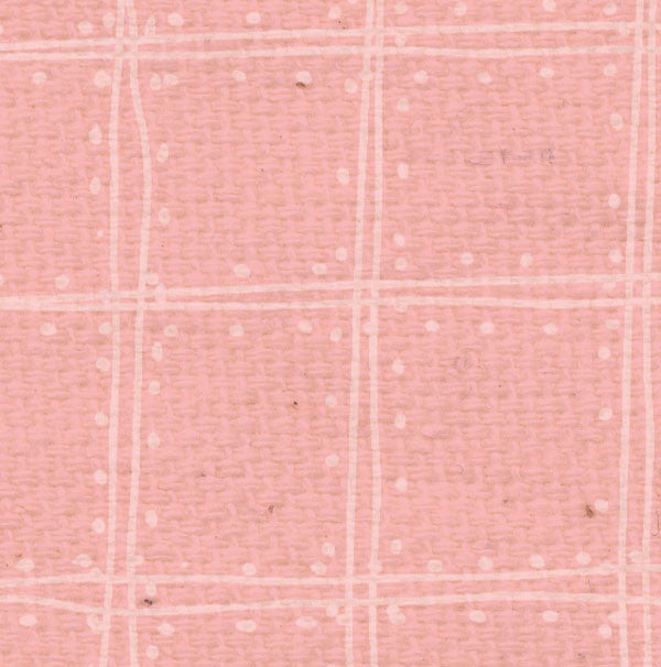 PGDP8 Pink Geranium Doodle Plaid Paper 8 1/2