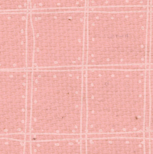 PGDP8  Pink Geranium Doodle Plaid Paper  8 1/2