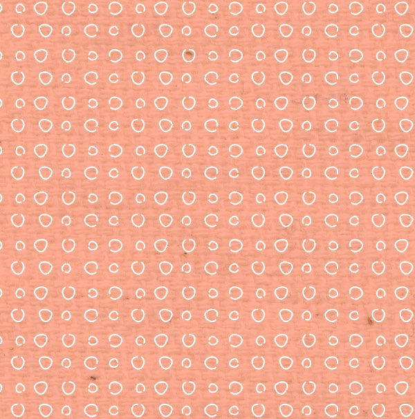 *PNCDD8  Peaches 'n Cream Doodle Dots Paper  8 1/2 x 11
