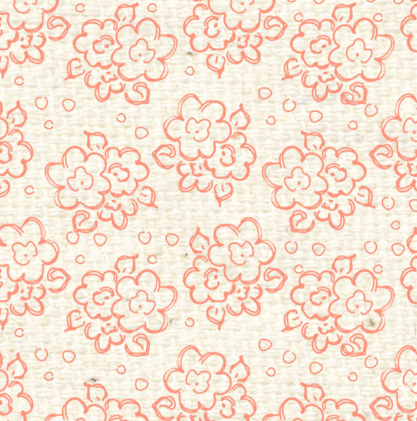 PNCDF8 Peaches 'n Cream Doodle Flowers Paper 8 1/2 x 11
