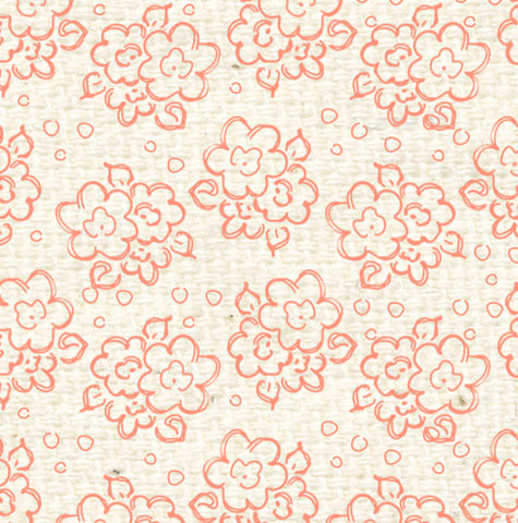 *PNCDF8  Peaches 'n Cream Doodle Flowers Paper  8 1/2 x 11