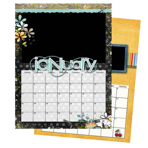 8 1/2 x 11 Portrait Calendar