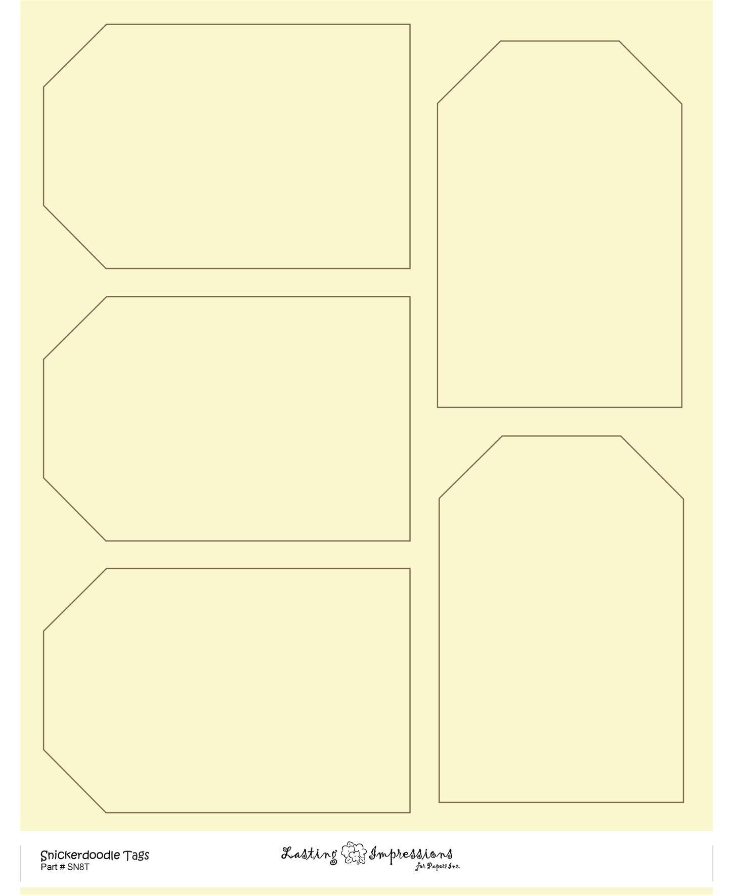 SCTG - Snickerdoodle Gift Tags