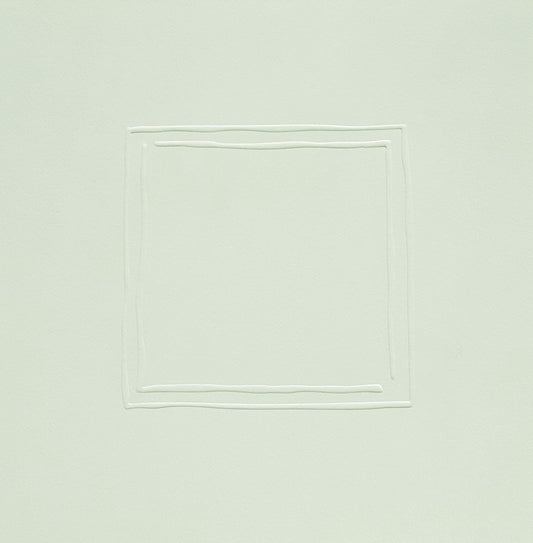 Simply Square Double Square White Cards
