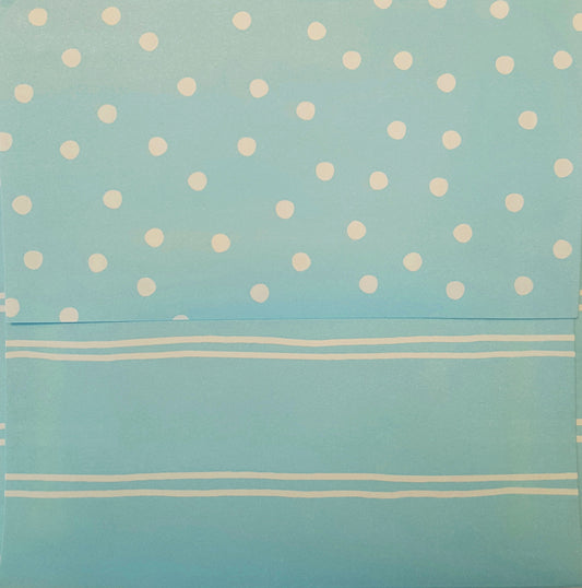 Simply Square Boardwalk Blue Envelopes
