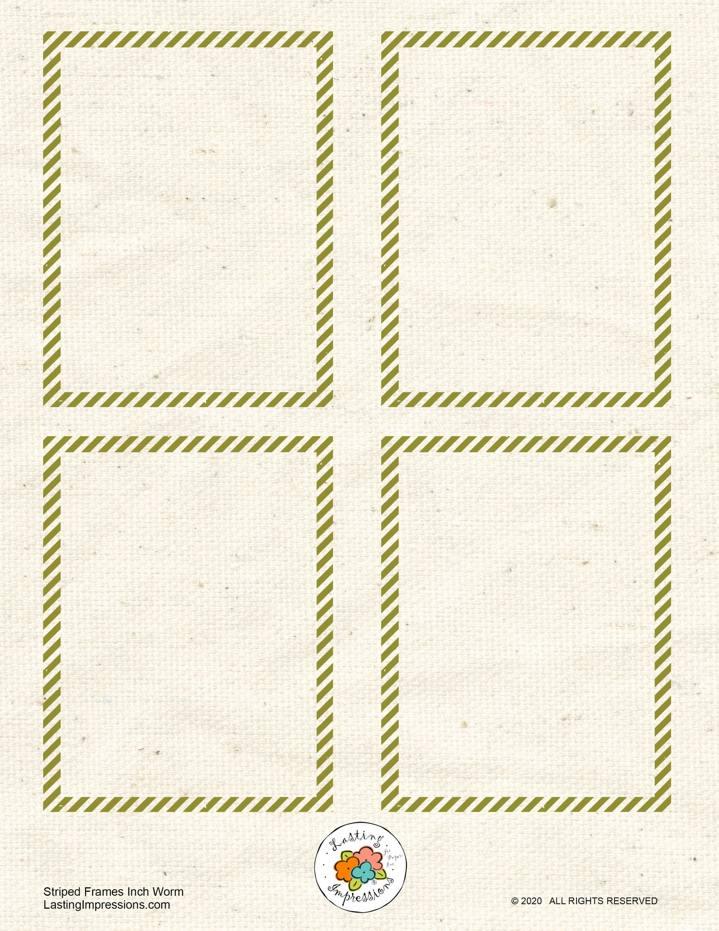 Frames - Striped Inch Worm
