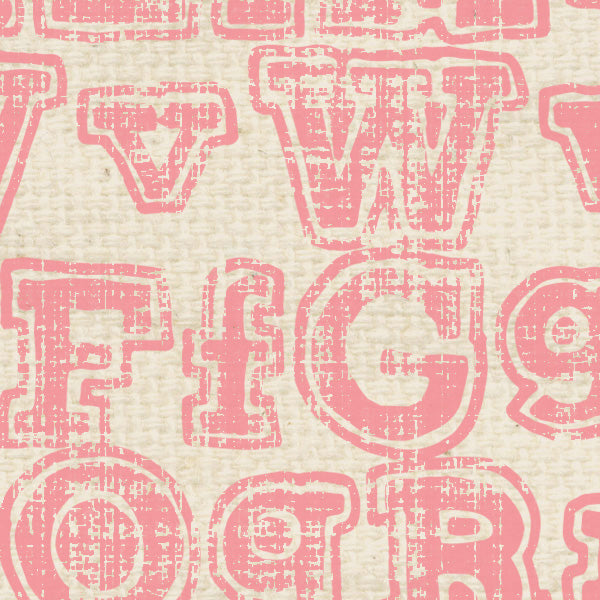 ABC Grunge Pink Geranium Med