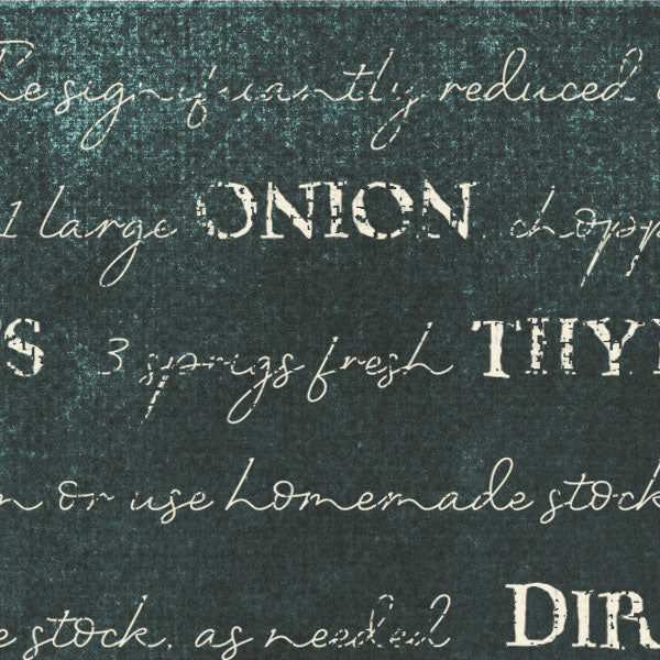 CNRBL - Chicken Noodle Recipe on Chalkboard