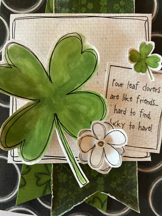 CCO29 - Card Cut Out #29 - Shamrocks
