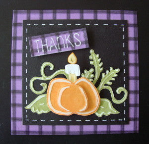 L9763 - Pumpkin with Candle