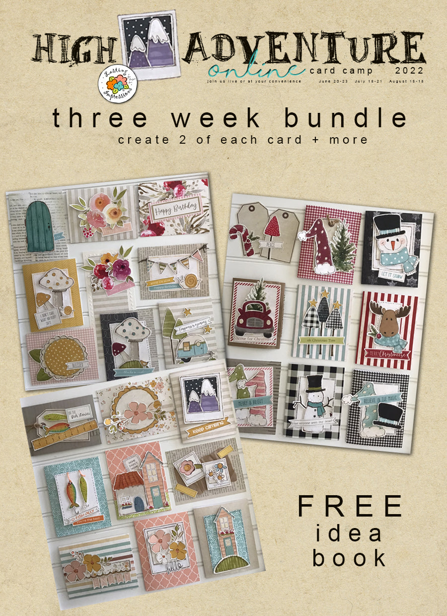 High Adventure Card Camp - 3 week bundle FREE Idea Book