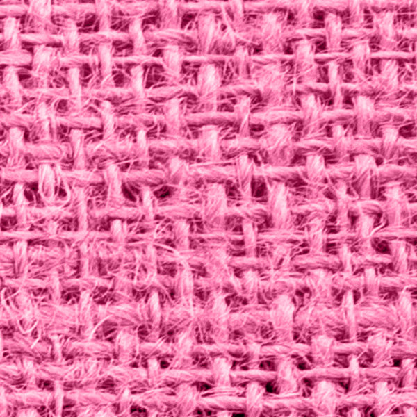 Burlap Solid Pink Cosmos