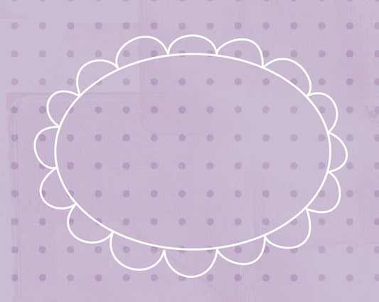 DFCGF - Doodle Frame Cards Grape Fizz - 10 card pack