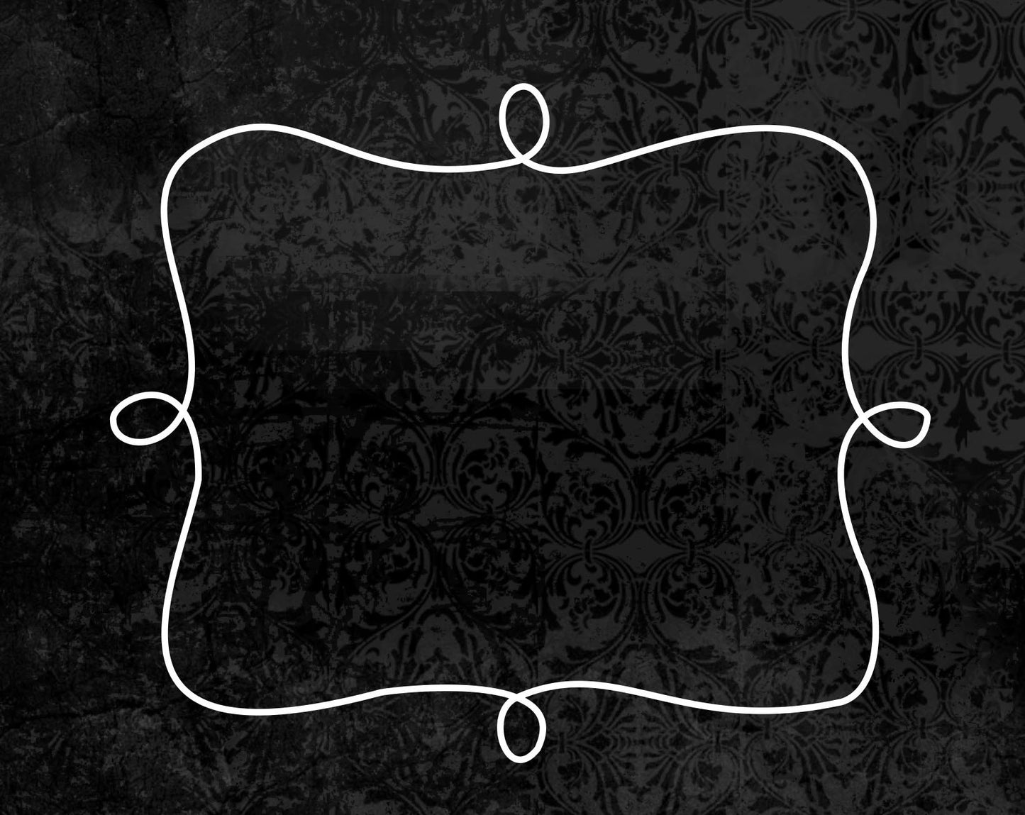 DFCMSB - Doodle Frame Cards Midnight Sky Black - 10 card pack