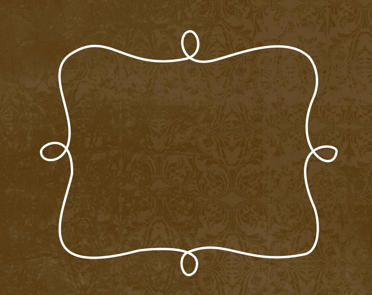 DFCMPB - Doodle Frame Cards Mud Pie Brown - 10 card pack