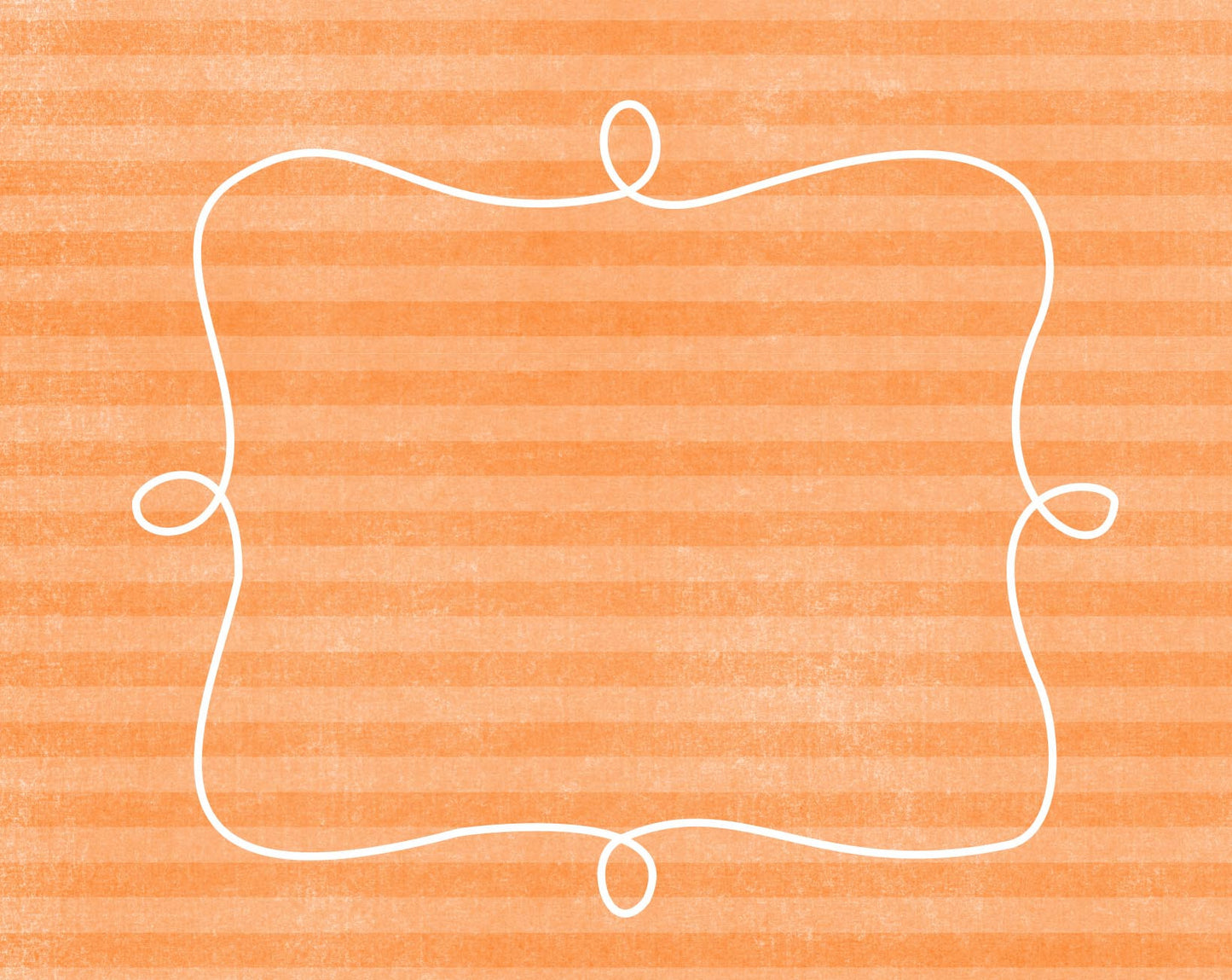 DFCOF - Doodle Frame Cards Orange Fizz - 10 card pack