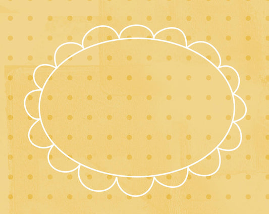 DFCYD - Doodle Frame Cards Yellow Daisies - 10 card pack