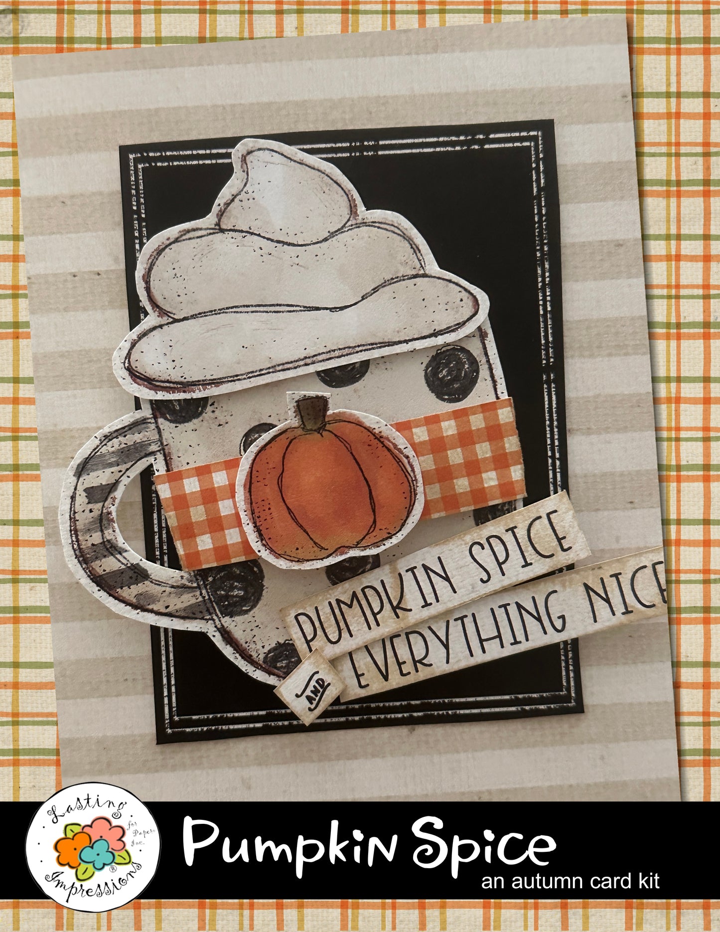 Pumpkin Spice an autumn Card Kit.  Make 2 ea of 9 cards