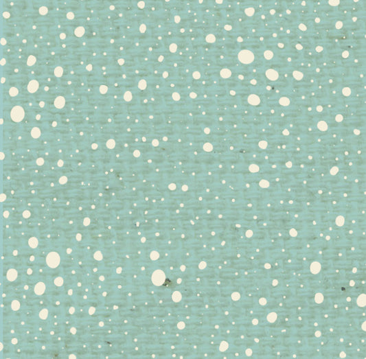 Spattered French Blue Cardstock