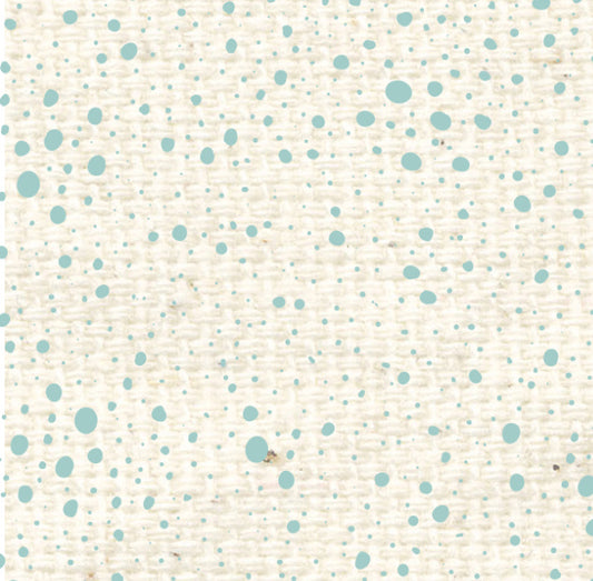 Spattered French Blue Reverse Cardstock