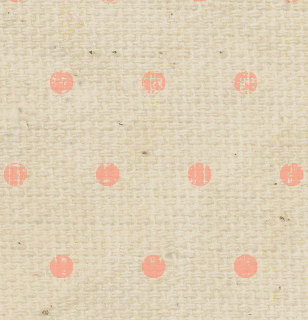 Peaches n Cream Tea Stained Dots Cardstock