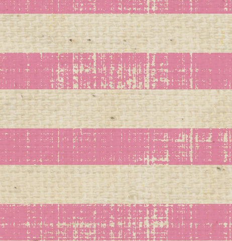 ******* Pink Cosmos Tea Stained Stripes Cardstock