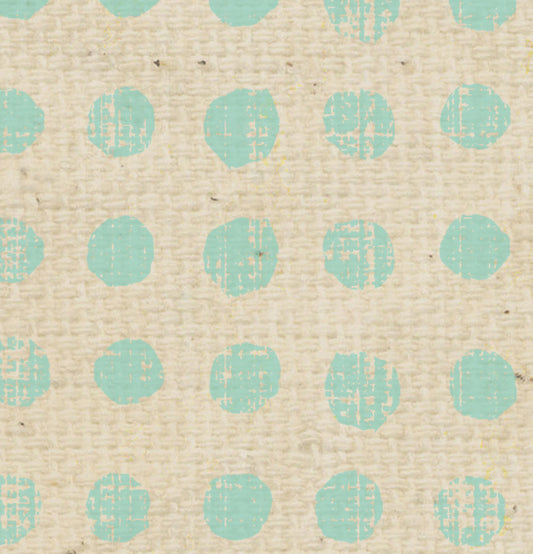 Sea Foam Tea Stained Stacked Dots Cardstock