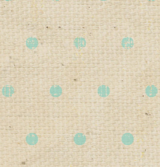 Sea Foam Tea Stained Dots Cardstock