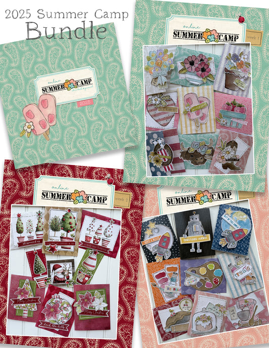 2025 Summer Card Camp 3 Week Bundle & Free Idea Book