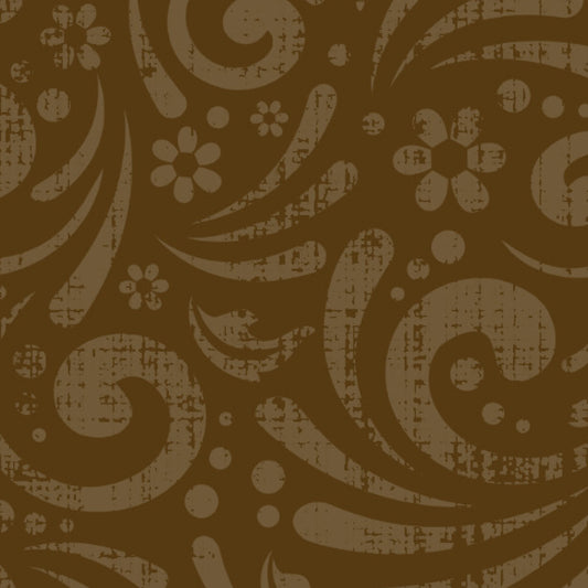 Chocolate Cake Flourish Cardstock 37-103