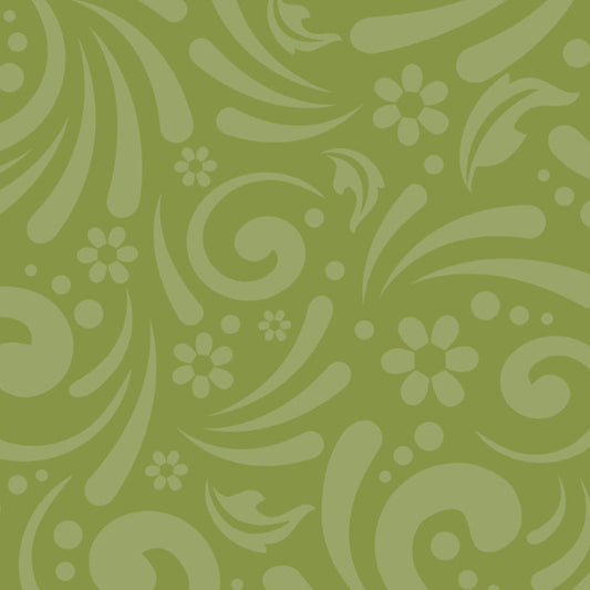 Inch Worm Flourish Cardstock 37-103