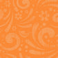 Orange Poppy Flourish Cardstock 37-103