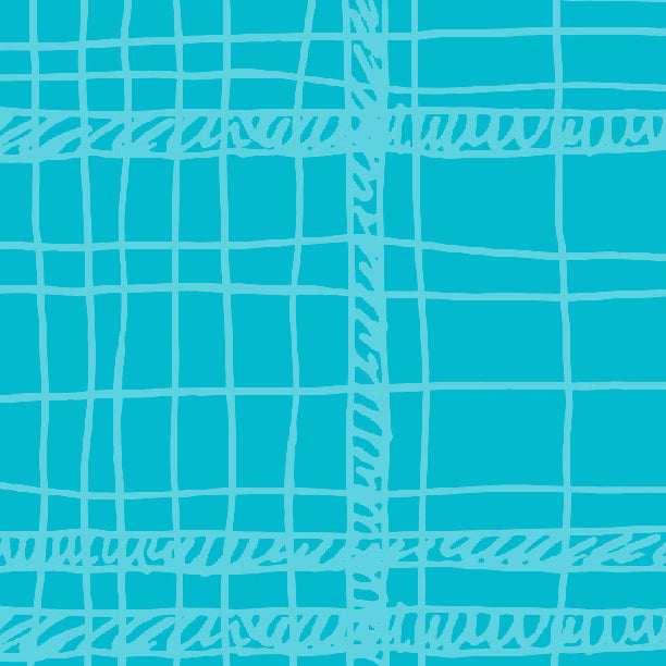 Bluebird Messy Plaid Cardstock 37-103