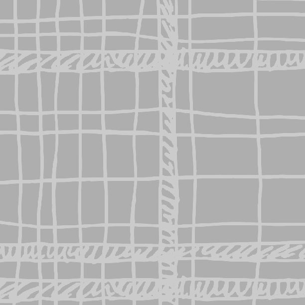 Cobblestone Gray Messy Plaid Cardstock 37-103