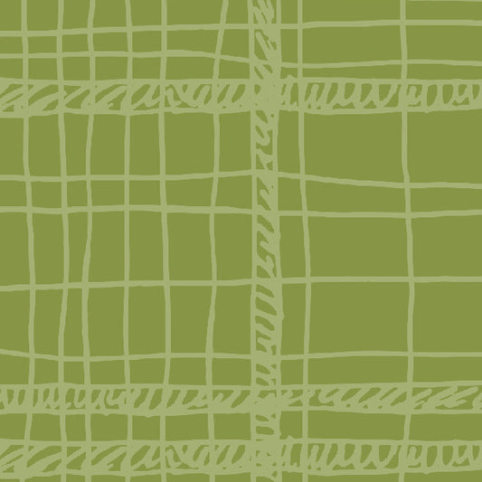 Inch Worm Messy Plaid Cardstock 37-103