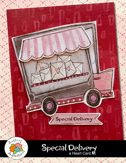 Special Delivery Card Kit - Make 2 of ea (6 cards)