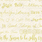 Christmas Tunes Pistachio Reverse Cardstock  37-106