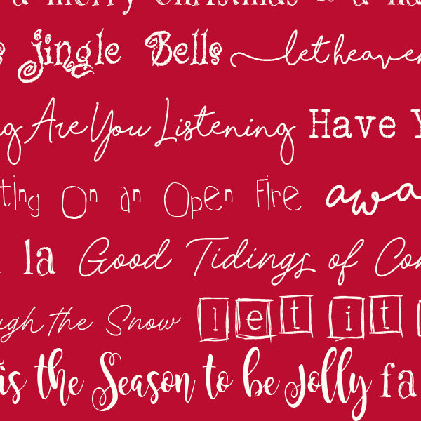Christmas Tunes Red Wagon Cardstock  37-106