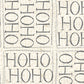 Ho Ho Ho Blackbird Reverse Cardstock  37-106