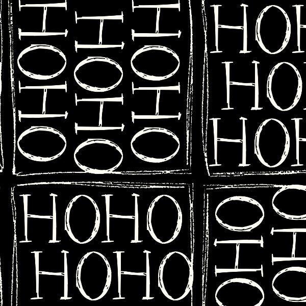 HO Ho Ho Blackbird Cardstock  37-106